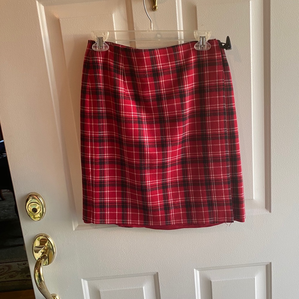 Plaid skirt